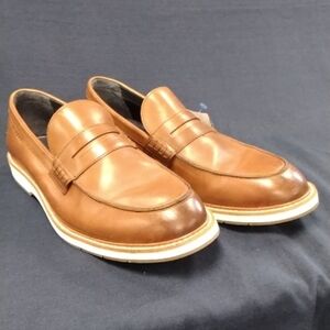 Cole Haan Tan Leather Loafers